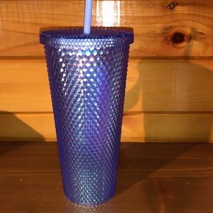 24 ounce iridescent studded tumbler new with tag